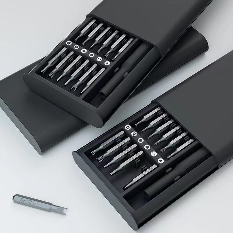 螺丝刀工具套装24合一S2批头手机维修拆机工具十字螺丝批厂家供应