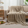 C14 Acid-Base Wave Knit Blanket Ins-Style Yarn Blanket Guesthouse Hotel Bed End Blanket Sofa Throw Blanket Four-Season Leisure Blanket