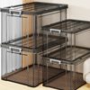 Good Helper Large Capacity Transparent Storage Box Household Wardrobe Clothes Plastic Box Toy Trunk Storage Box