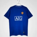 08/09 season manchester united second away game