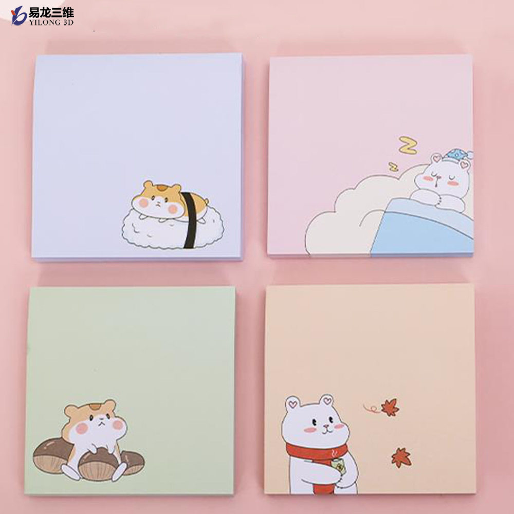 Cartoon Sticky Notes High-Speed Printer, Planner Colorful Printing Machine, Small Digital Inkjet Printer, Business Equipment
