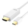 Factory Hot Sale Mini DisplayPort to HDMI Cable 1.8 m Mini DP to HDMI Cable 4K