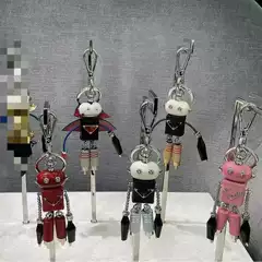 Korean ins baseball pendant new small package couple climbing rope personality decoration key chain pendant