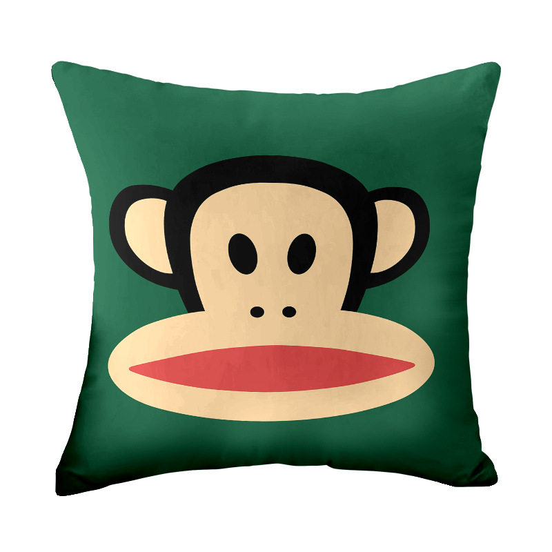 Internet Celebrity Ins Scandinavian Trendy Brand Pillow Logo DIY Letter Pillow Living Room Sofa Cushion Pillow Pillow Case Cute