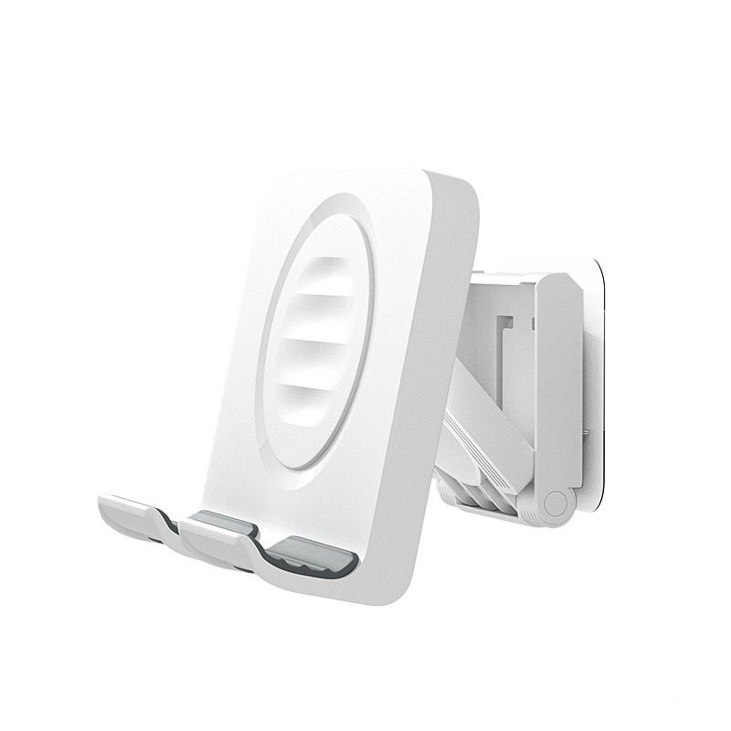 Wall-mounted mobile phone rack wall-mounted mobile phone stand bathroom toilet kitchen wall storage