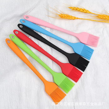 High temperature resistant integrated silicone oil brush kitchen baking barbecue brush household seasoning brush small oil brush