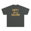 Dark gray clothes ga yellow dot letters