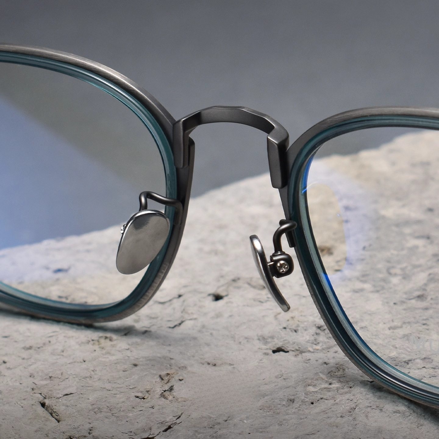 Danyang 192 Same Style Retro Ultra-Light Pure Titanium Prescription Eyeglass Frame for Men Pl-508 Bkt17