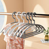 Plastic Half-Round Wide-Shoulder Non-Slip Clothes Hanger, Non-Marking, Narrow-Shoulder, Thickened Clothes Hanger
