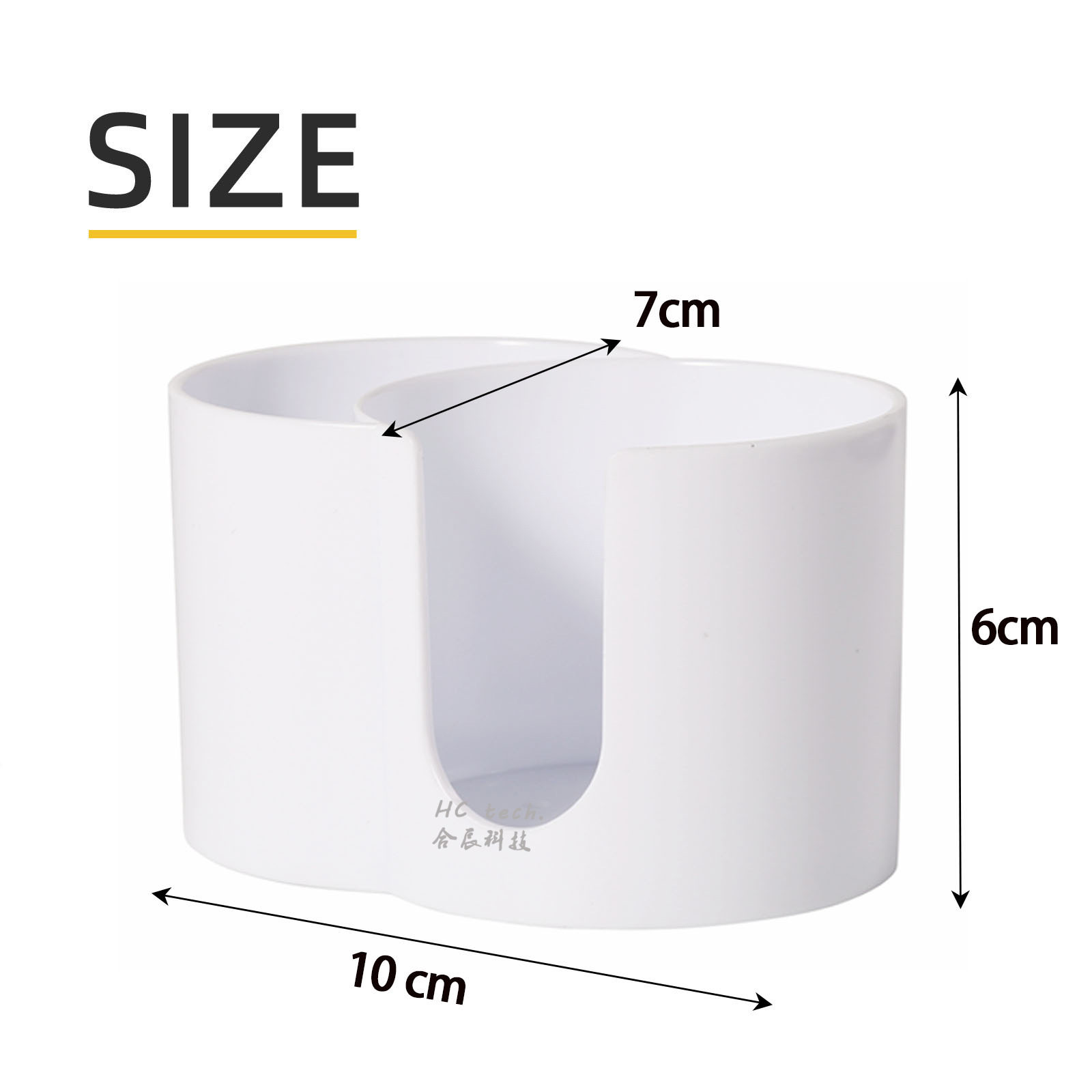 Two-in-one one bamboo cover cotton stick box makeup remover cotton storage box desktop cosmetic cotton storage box double hole round storage