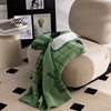 Ins Cartoon Nap Knitted Thread Blanket Office Nap Sofa Blanket Half Fleece Blanket Soft Waxy Skin-Friendly Air-conditioning Blanket