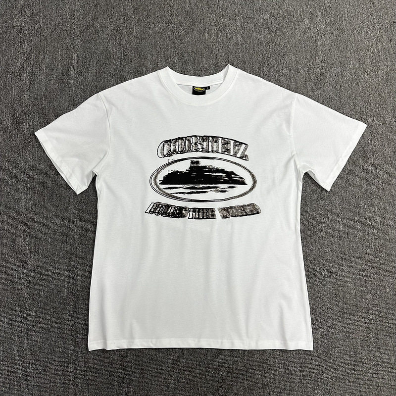 corteiz Alcatraz series T-shirt short sleeves letter logo printed round neck short sleeve T-shirt cross-border foreign trade hot sale