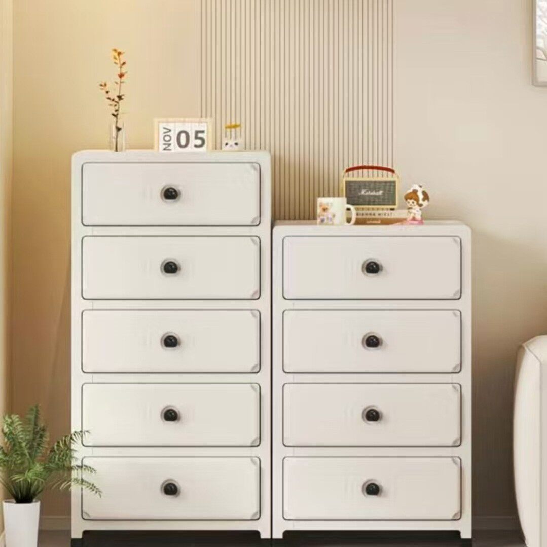 Storage Cabinet Drawer-Type Household Storage Cabinet Living Room Narrow Gap Cabinet Kidsren's Toy Storage Cabinet Bedroom Bedside Table Ad3