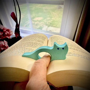Cross-Border Cute Cat Shape Bookmark Puppy Bookmark Cat Lover Gift Student Gift Ready Stock
