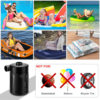 Portable storage pump outdoor wireless swimming pool inflatable boat inflatable bed vacuum compression bag pumping deflation inflatable pump
