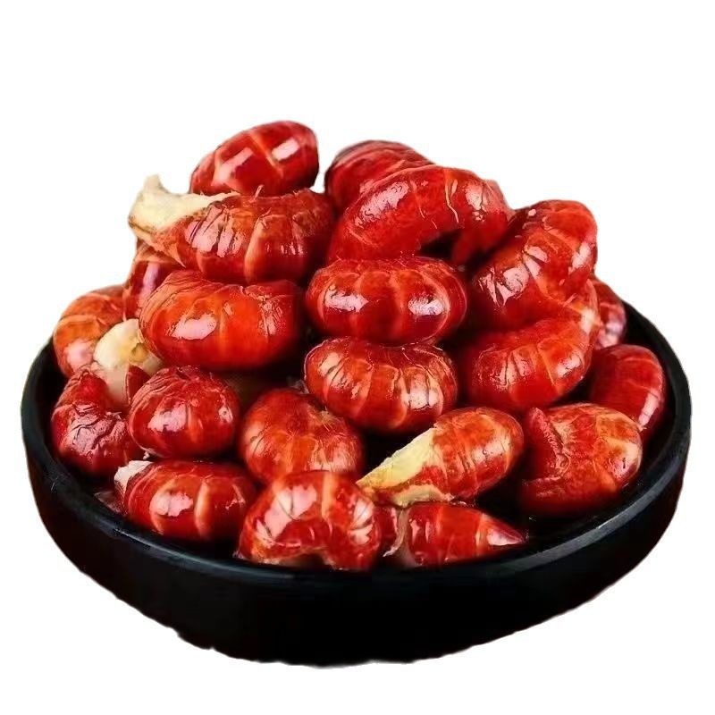 Commercial 10-Piece Whole Box of Fresh Lobster Tails, Large Size, Wholesale Raw Weight, Crayfish Tails, Shrimp Balls, Frozen Others