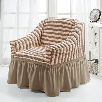 European-Style Elastic Sofa Cover, Non-Slip, All-Inclusive, Universal Cover, Lazy One-Piece Cover, Curved Old-Fashioned