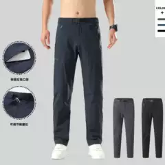 Niaojia Same Style Outdoor Hiking Breathable Quick-Drying Pants for Men, Thin Elastic Casual Pants, Three-Dimensional Slim Straight-Leg Pants for Running