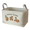 Cartoon Fabric Thickened Storage Basket Home Wardrobe Clothing Storage Box Student Children's Room Dormitory Car Snack Basket