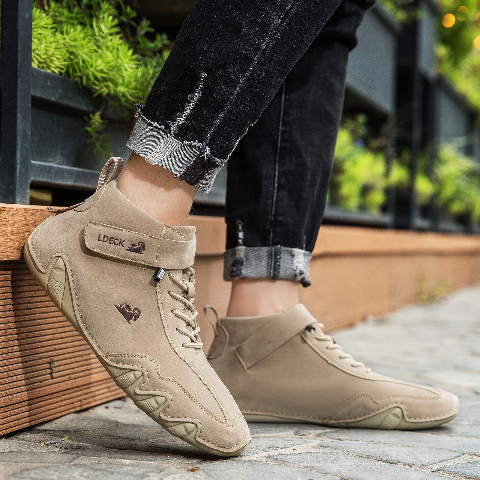 Giày Boot Martin Nam Big Size Ngoại Cỡ