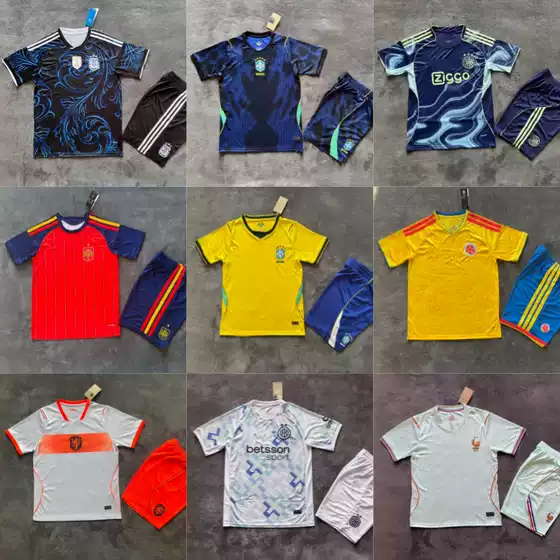 Wholesale 26-27 Football Uniforms for Adults, Team Uniforms for Liverpool, Real Madrid, Inter Milan, Men's and Women's Sportswear for Fans