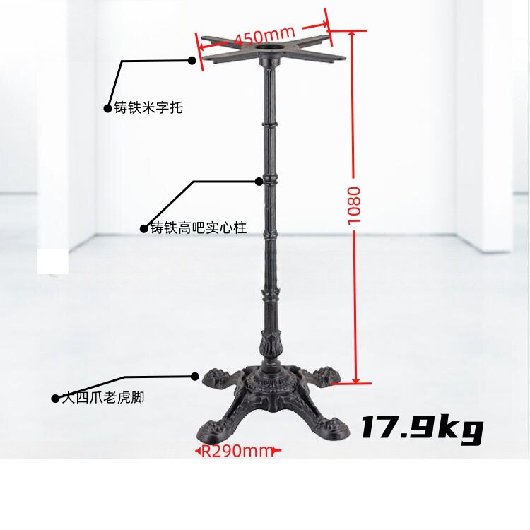 美式复古实木方形桌椅组合咖啡厅奶茶店甜品店西餐厅清吧商用桌子