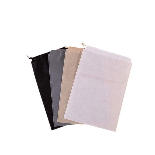 in stock Non-woven Fabric Bundle Pocket Customized Large Bag Dustproof Storage Drawstring Bag Customized Toy Nose Drawstring Bag