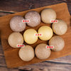 Purely Handmade Multigrain Steamed Buns, Whole Wheat Buckwheat, No Added Sugar, Low-Fat Corn, Quinoa, Whole Grain Staple Food, Breakfast for Pregnant Women and Obese Women