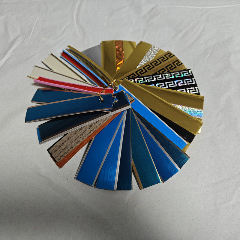 Gold Edge Banding Manufacturer Wholesale Self-Adhesive Edge Strips for Tables, Chairs, and Cabinets; Office Door Edge Banding and Computer Desk Accessories