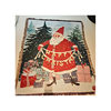 Christmas Santa Claus Cartoon Jacquard Tapestry Dustproof Full-Cover Sofa Throw Blanket Sofa Cover Camping Blanket