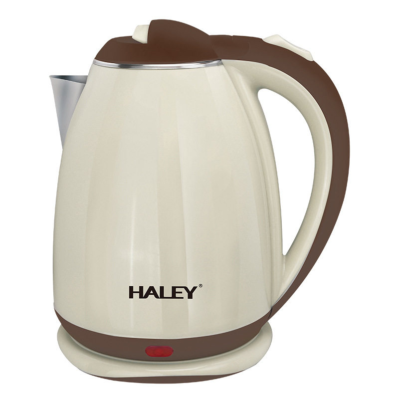 Haley European Standard Electric Water Kettle Long Lamp Household Large Capacity Electric Water Kettle Stainless Steel Water Kettle Export Model