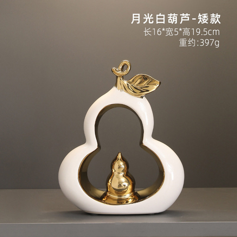 新中式高档酒柜装饰品餐边柜摆件客厅创意家居饰品室内软装装饰