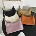 Purple oil wax leather