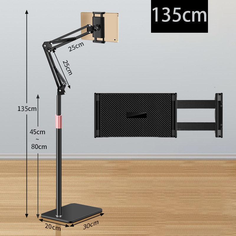 伸縮モデル - カンチレバー - 高さ 135 - ブラック - 11inch 携帯電話タブレット ホルダー