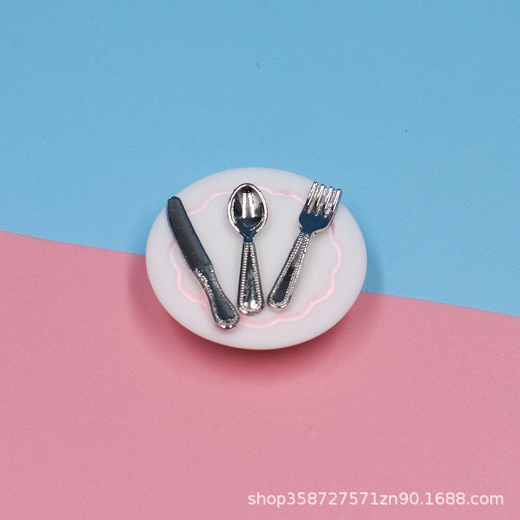 1:12 doll house mini miniature food play scene model kitchen restaurant accessories dinner plate play house small toys