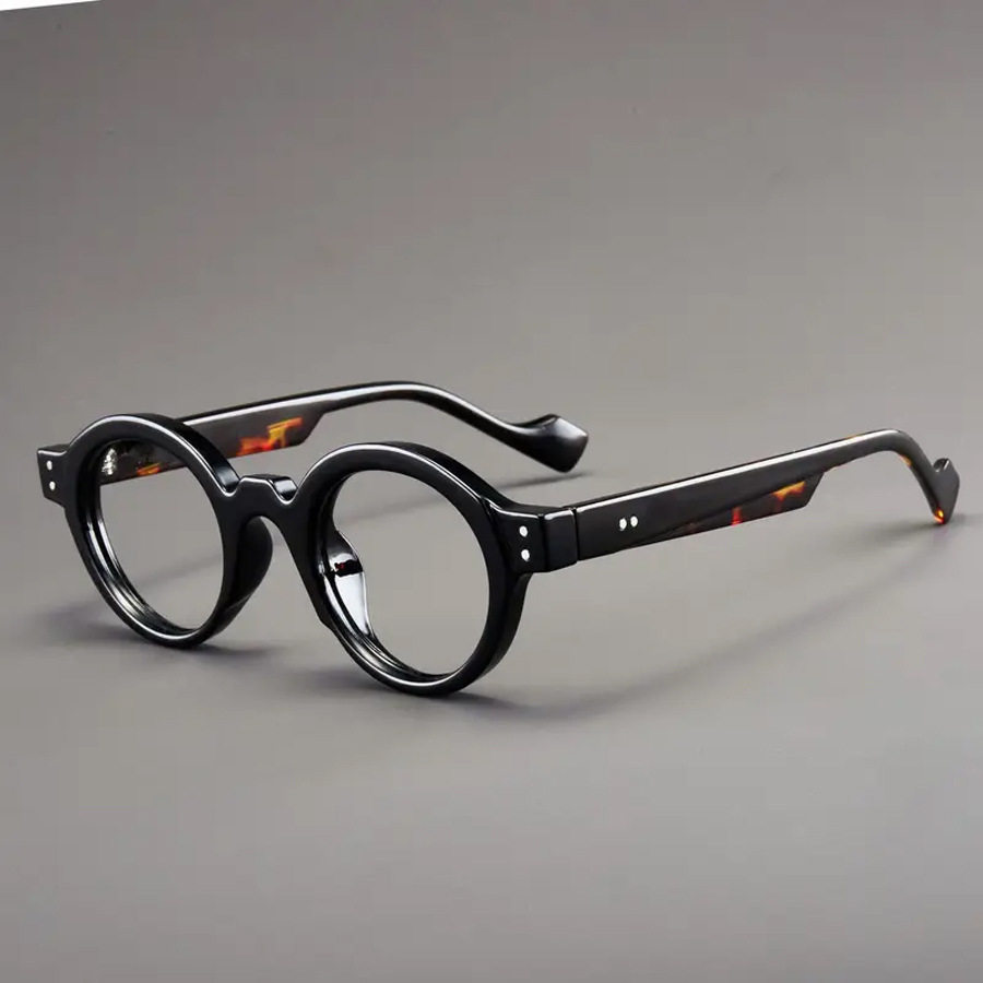 Retro Eyeglass Frames, Stylish Round Frames, Unisex Glasses, Versatile