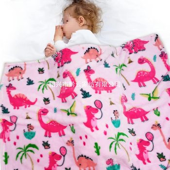 Girls' Toddler Blanket, 380 Gsm Thick Children's Blanket, Suitable for Birthday Gifts, Baby Blanket