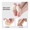 Half-size pad forefoot pad for women, thickened, anti-pain, anti-slip, anti-wear foot high heels pad, soft sponge insole, pure cotton foot pad
