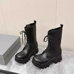 Men's Short Boots, Mid-Calf Boots, Side Zipper Slim Boots, Single Boots, Thick Heels, Versatile 2025 Autum Thin Knight Boots