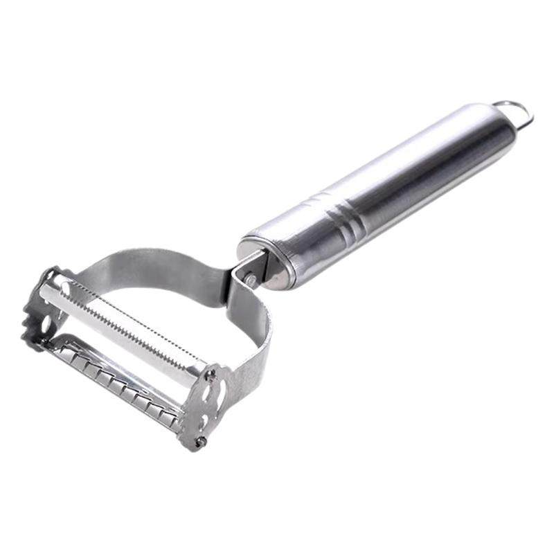 Stainless Steel Grater Kitchen Multifunctional Peeler Household Non-Hurt Hand Peeling Knife Dual-Use