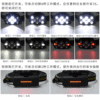 Cross-border new 10 core LED super bright headlight usb rechargeable COB bright headlight outdoor headlamp wholesale