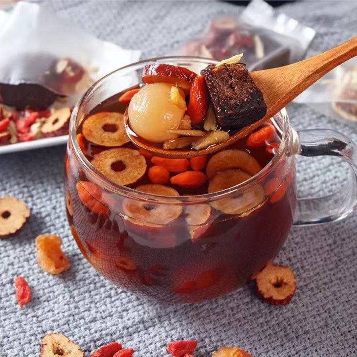 Brown Sugar Ginger Tea Black Sugar Menstrual Period Official Flagship Store Small Packaged Brown Sugar Ginger Date Tea