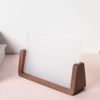 Spot black walnut wooden photo frame U-shaped photo frame 678 inch acrylic photo frame Beech photo frame wholesale spot