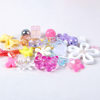 Cute Bow Five-Pointed Star Acrylic Beads DIY Mobile Phone Chain Necklace Lanyard Beads Loose Beads Accessories Wholesale