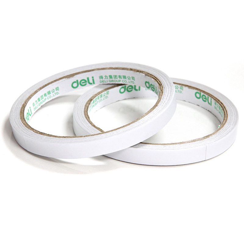 Deli double-sided adhesive tape with high viscosity cotton paper 30400 3040130402 30403 30415 wholesale