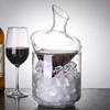 Wine Dispenser, Wine Jug, Household Ice Bucket, Glass Design, Rotating Creative Wine Set, Red Wine Decanter, Wine Set