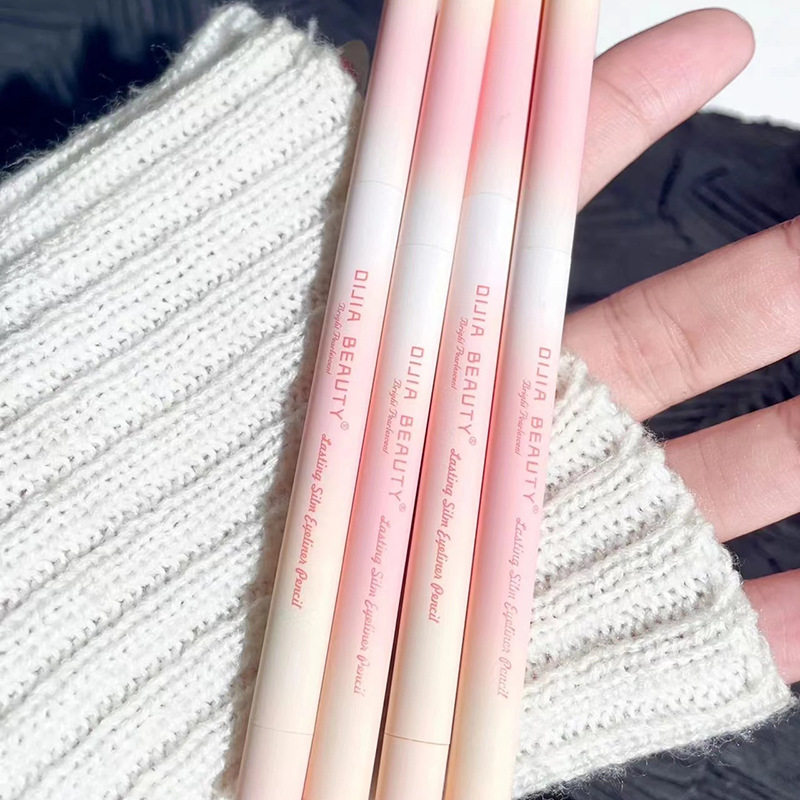 Dijia Silkworm Pen Recommends Matte Shadow Double-Ended Eyeliner Gel Outlines Natural Female Eye Makeup and Brightening Liquid Cicada