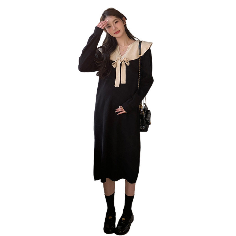 Maternity's Autumn plus size Dress New dress suit Women's Fashionable Fashion Autumn plus size Dress