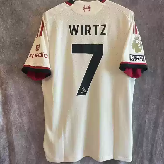 25-26 Season Liverpool Home and Away Jersey No. 7 Wirtz No. 10 Mcalister Football Jersey