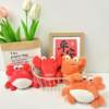 Trendy Cute Marine Animal Crab and Crayfish Plush Toy Keychain Bag Accessory